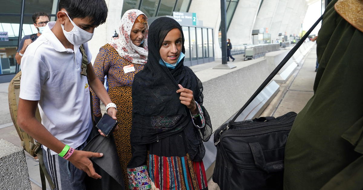Some Afghan refugee children are arriving in the U.S. without family members