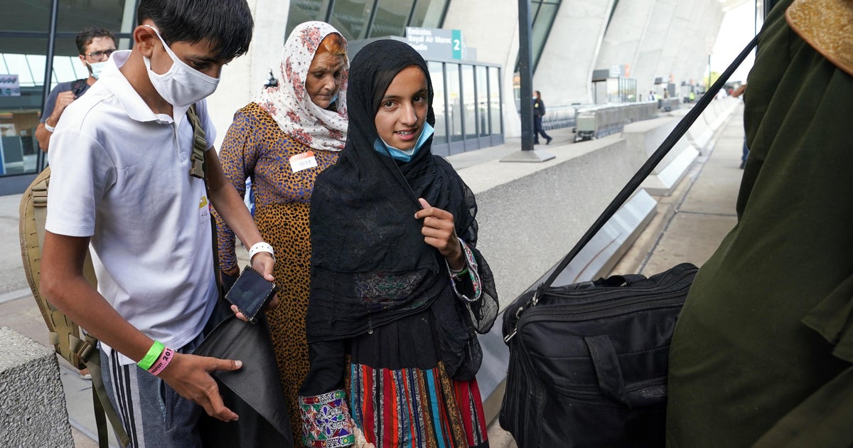 Some Afghan refugee children are arriving in the U.S. unaccompanied