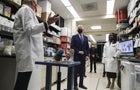 President Biden Visits The National Institutes Of Health 