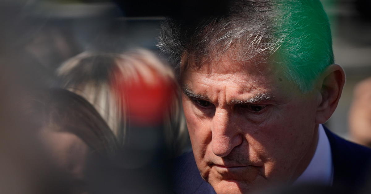 Manchin says he'd support $1.5 trillion in Democratic reconciliation bill