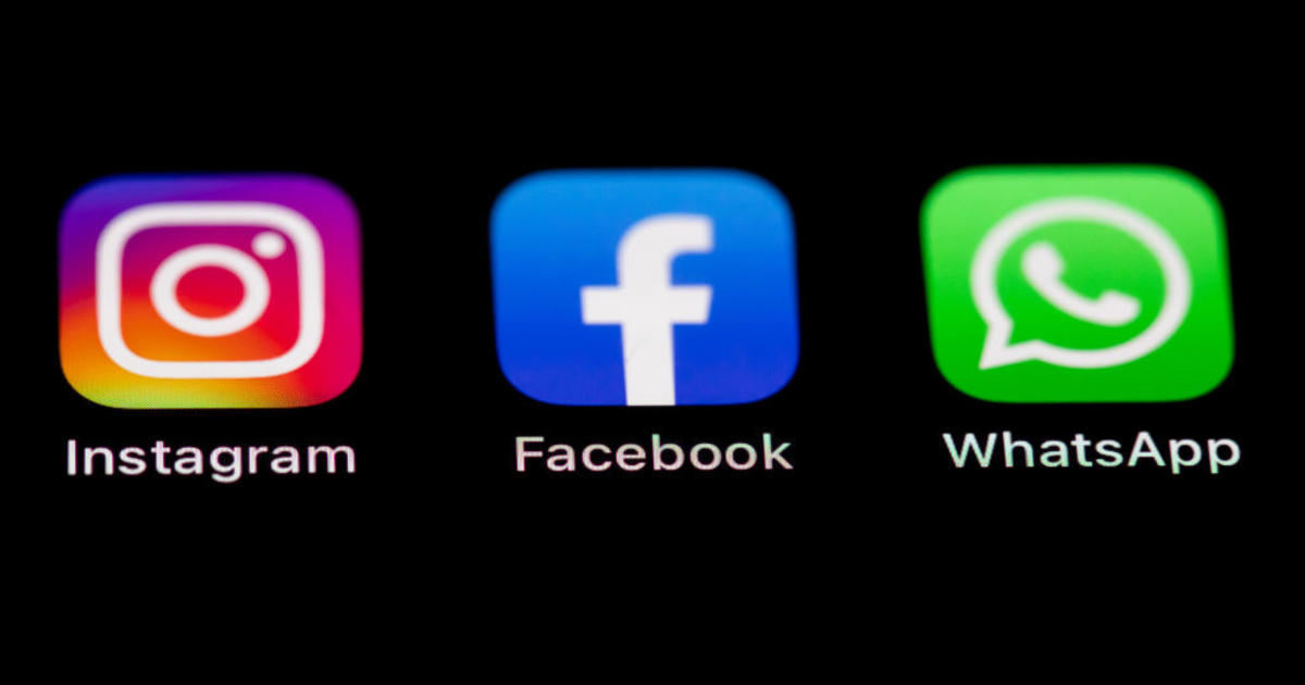 Facebook, Instagram and WhatsApp are down