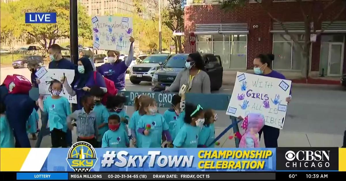 Chicago Sky's WNBA Championship Parade And Rally CBS Chicago