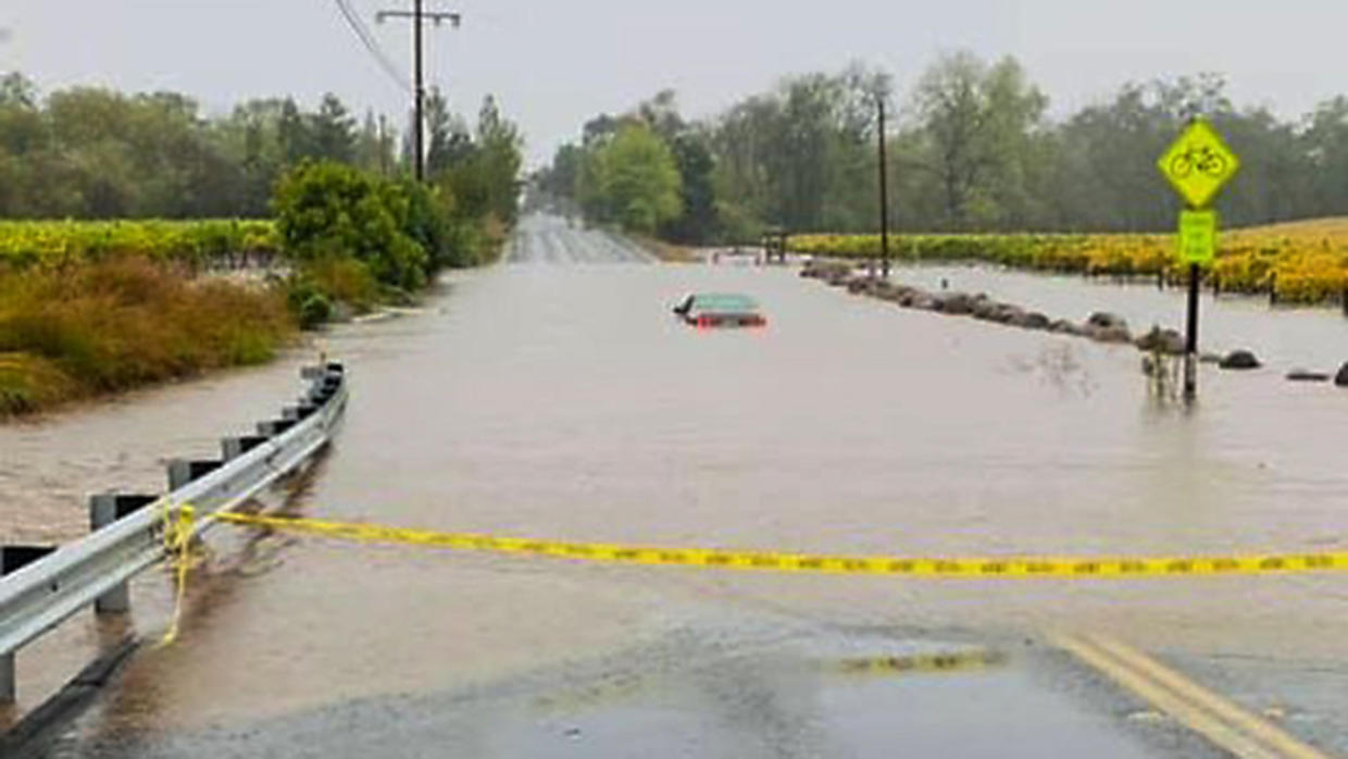 UPDATE Santa Rosa Flooding Forces Evacuations in Valley