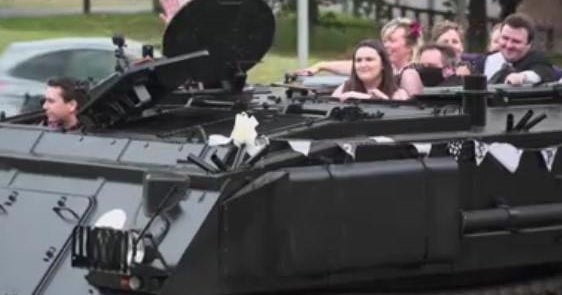 Tank taxi offers fun and unique rides &mdash; though not the smoothest