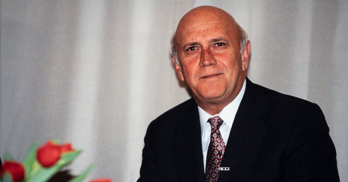 FW de Klerk, South Africa's last apartheid president, has died at 85