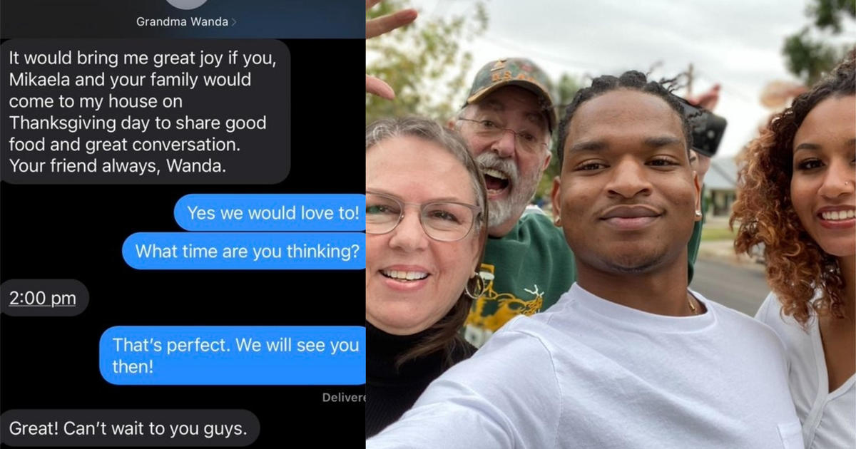 Grandmother and young man who went viral for Thanksgiving text mix-up are getting together for sixth year in a row