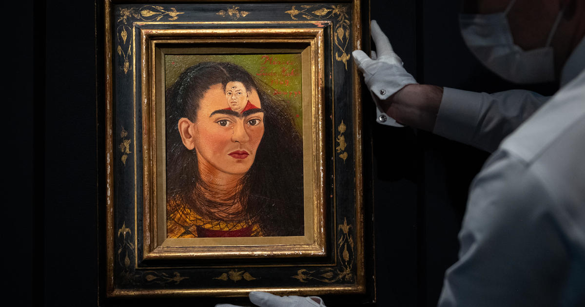 Frida Kahlo's self portrait sells for nearly $35 million, the most ever for a Latin American artist