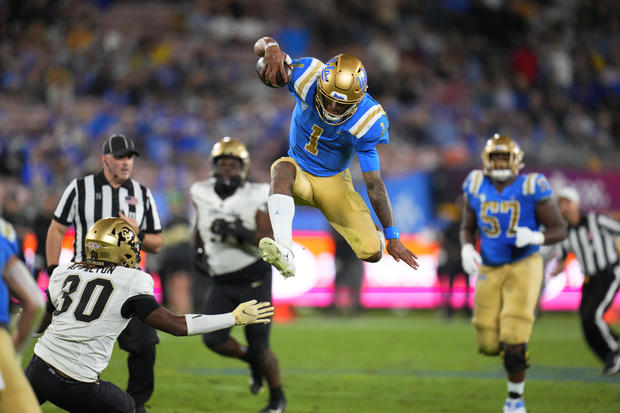 UCLA Bruins defeated the Colorado Buffaloes 44-20 during a NCAA Football game at the Rose Bowl. 