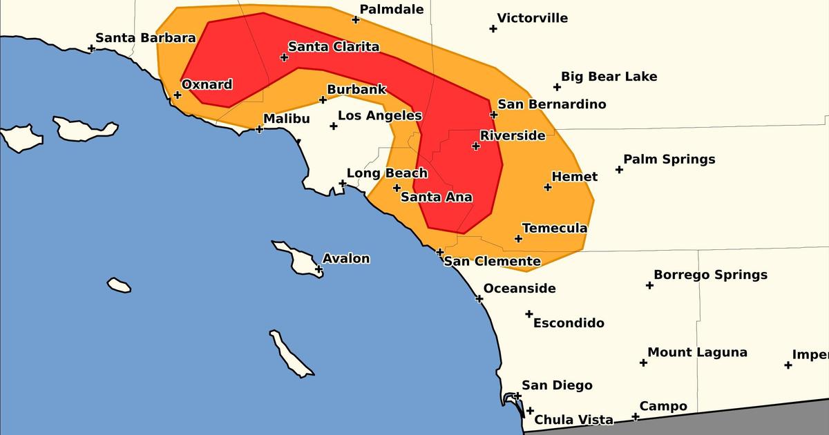 Southern California under fire warnings as Santa Ana winds arrive for Thanksgiving