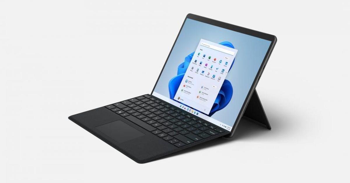 Microsoft aims new Surface Pro 8 at hybrid work-home life