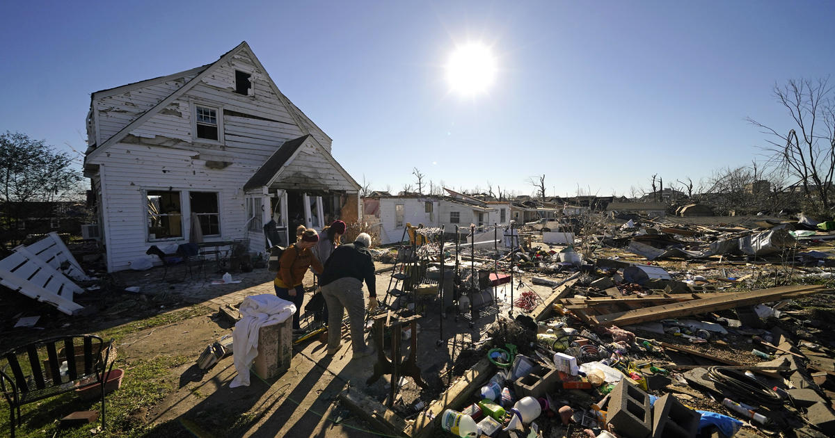 Restoring power in a Kentucky town devastated by tornadoes could take months, officials say