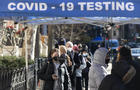 NYC Covid-19 Surge Brings Back Long Lines Outside Testing Centers 