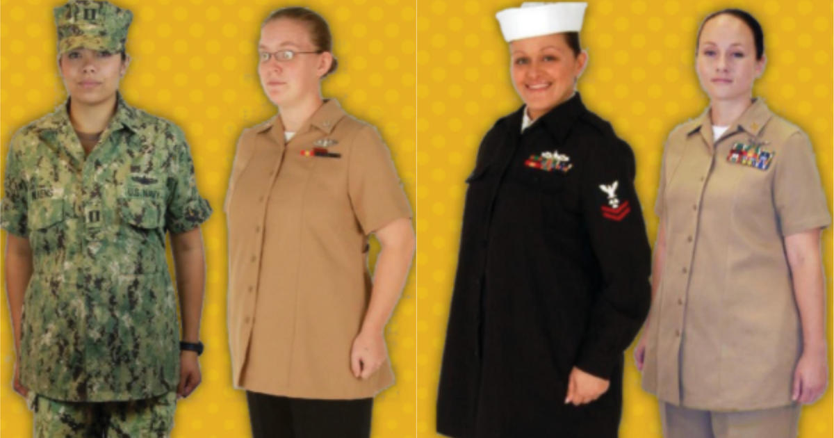 The Navy unveils pilot program for free maternity uniforms for expecting service members