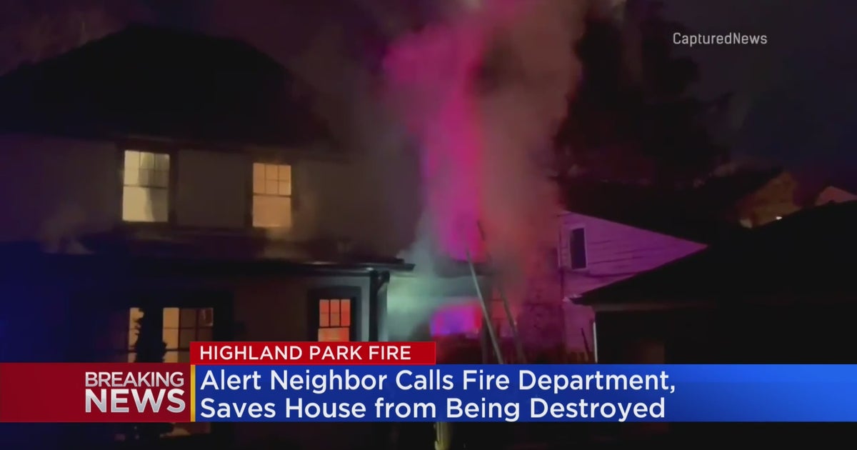 Alert Neighbor Calls Fire Department, Saves Highland Park House From ...