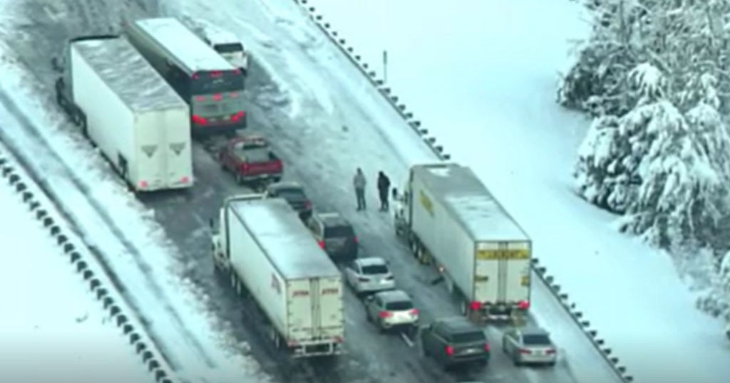 Facing South Florida Stuck In A Snowstorm CBS Miami