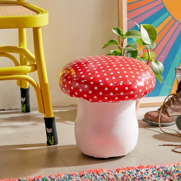 Toadstool Mushroom Stool 