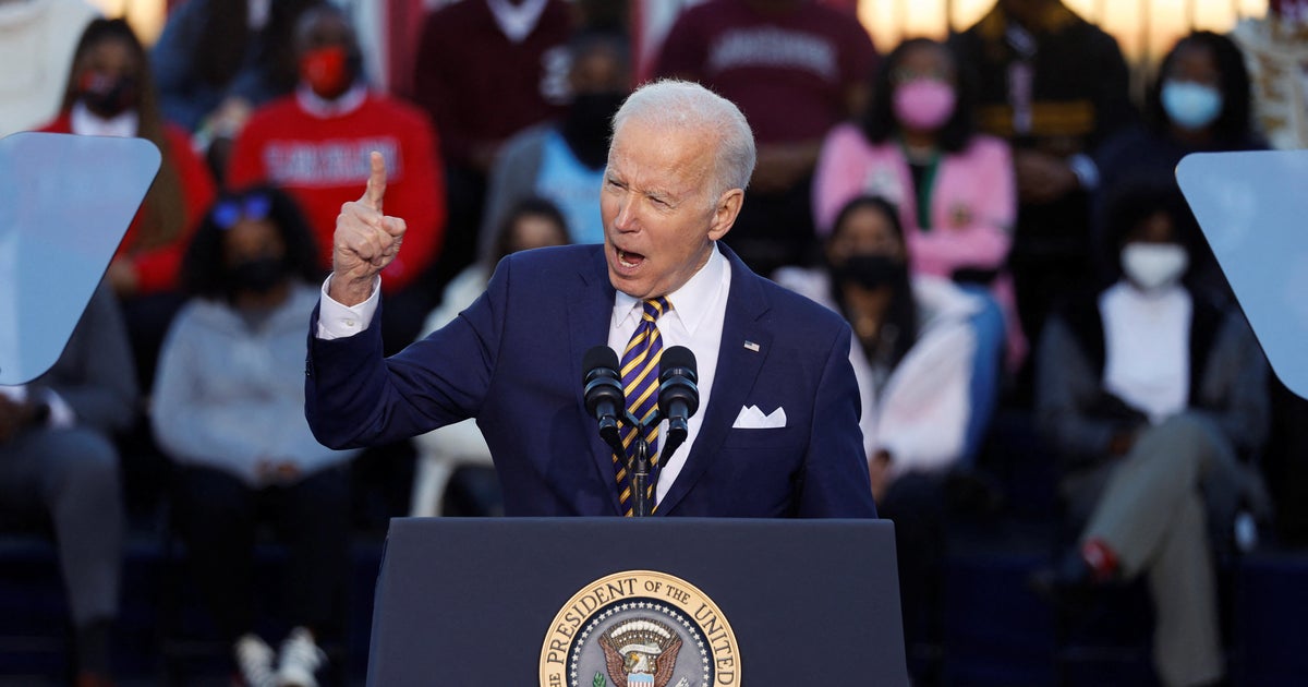 Biden to meet with Senate Democrats on Thursday in push for voting bills