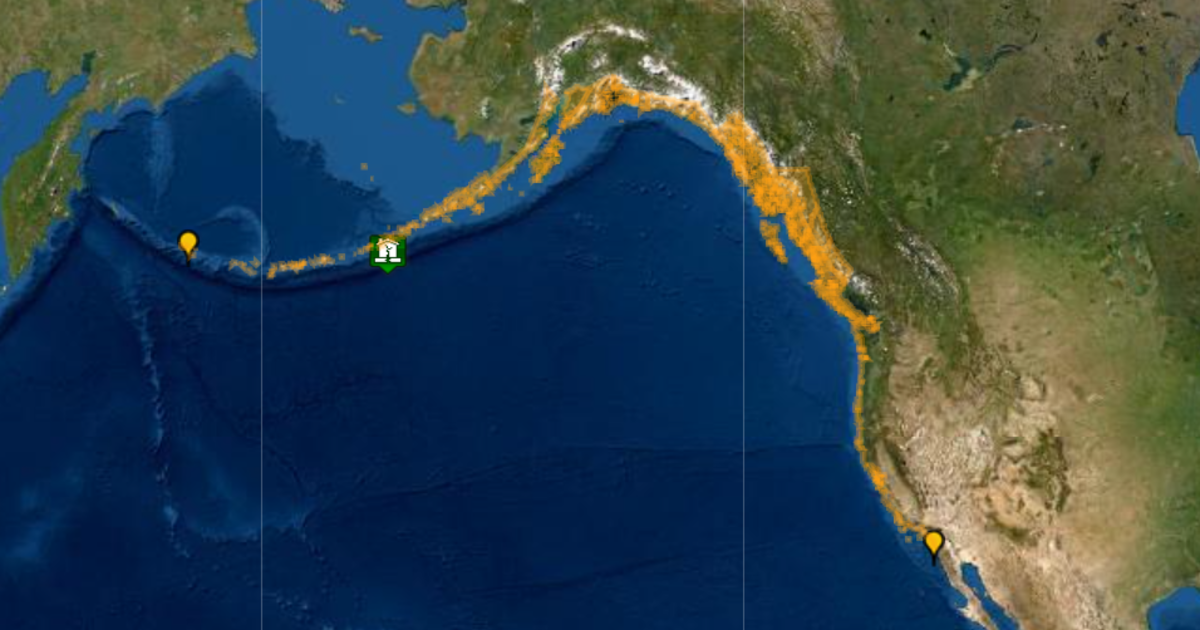 Picture - Tsunami advisory lifted for U.S. West Coast after volcanic eruption in Pacific