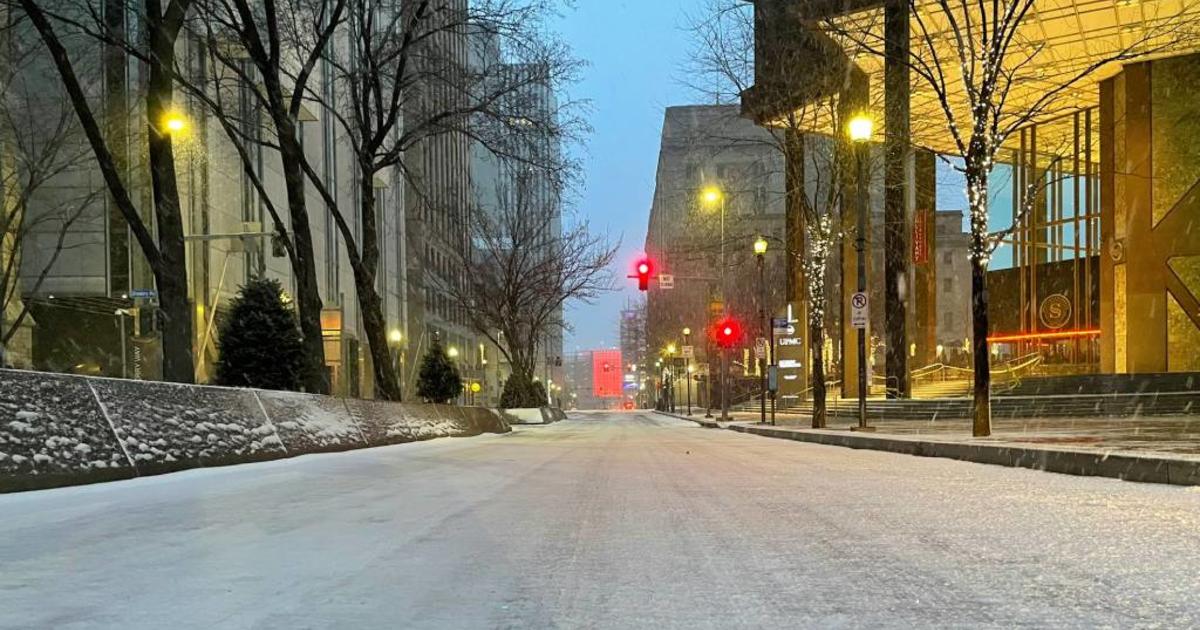 SEE IT Massive Winter Storm System Brings Snow To Pittsburgh Area