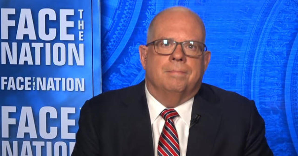 Maryland Governor Larry Hogan says federal government "falling short" in COVID fight