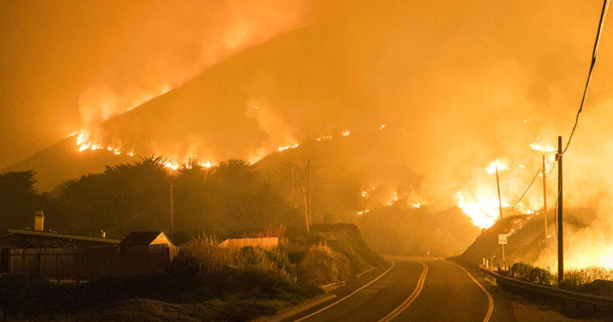 Wildfire in Big Sur closes part of California's Highway 1 and forces evacuations