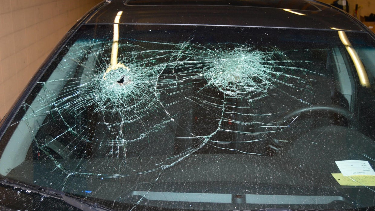 Man claims his wife was killed by pipe coming through car windshield