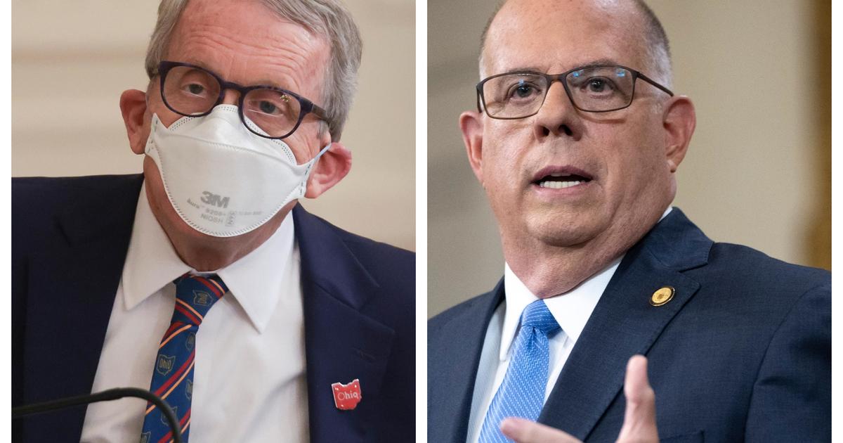 What Mike DeWine and Larry Hogan say about 2022, 2024 and how Biden is handling the pandemic