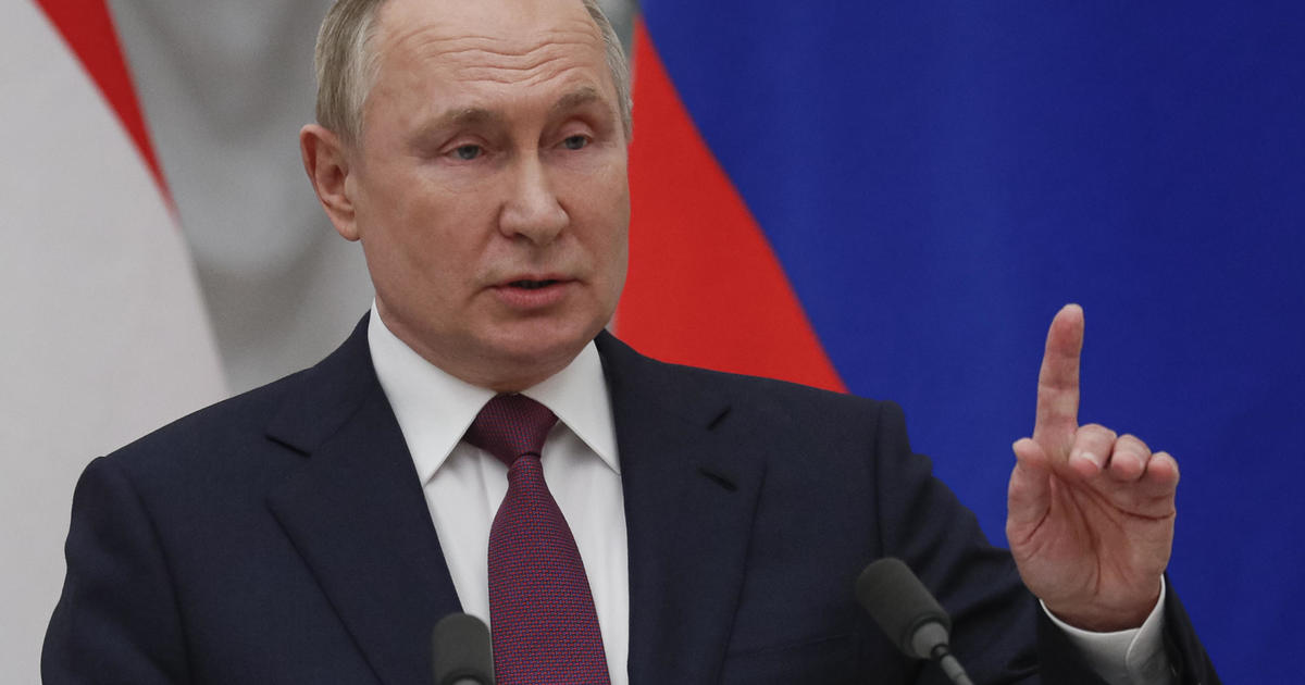 Putin accuses U.S. and NATO allies of ignoring Russia's security needs
