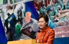 Hong Kong Chief Executive Carrie Lam Holds News Conference 