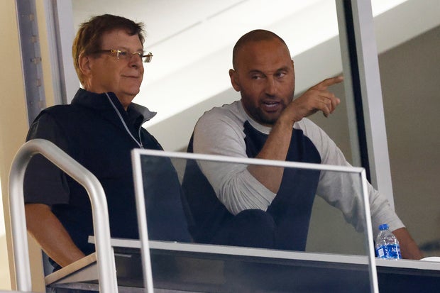 Derek Jeter Stepping Down As Miami Marlins CEO, Saying Team 2 New York Mets v Miami Marlins