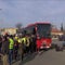Influx of Ukrainians at Ukraine-Poland border