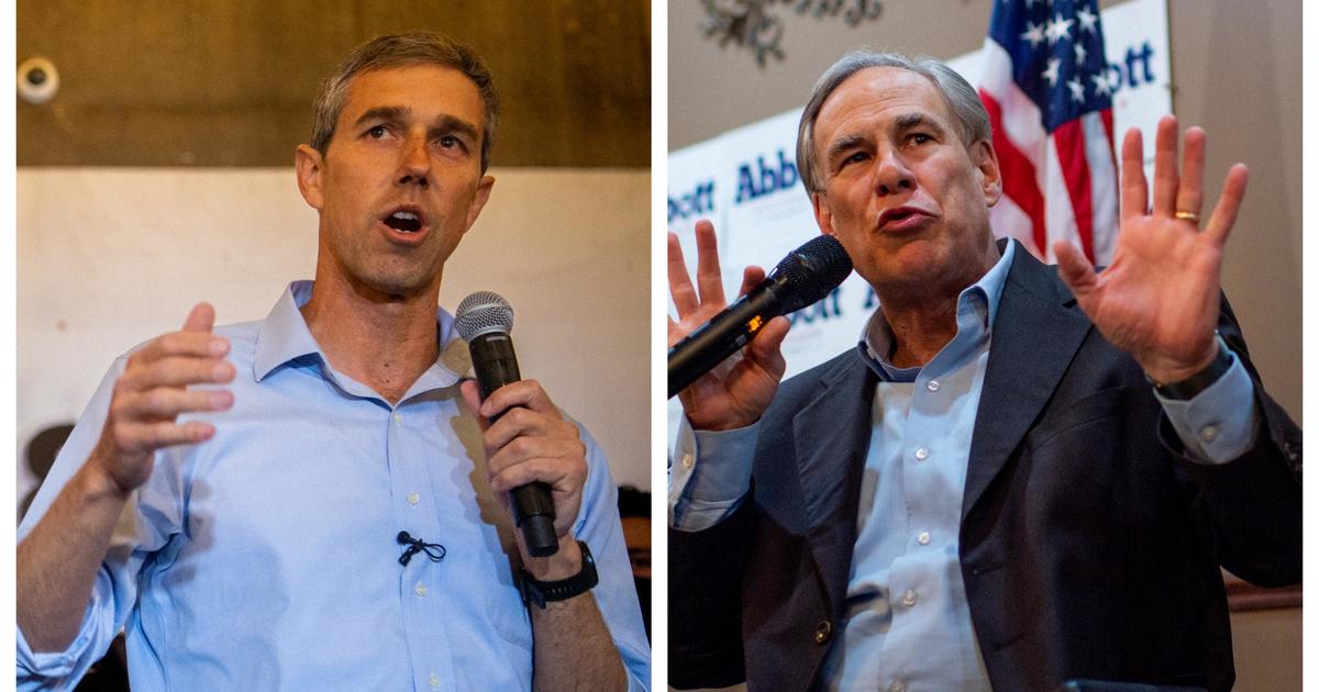 CBS News projects Abbott and O'Rourke win Texas primaries and will face off in November