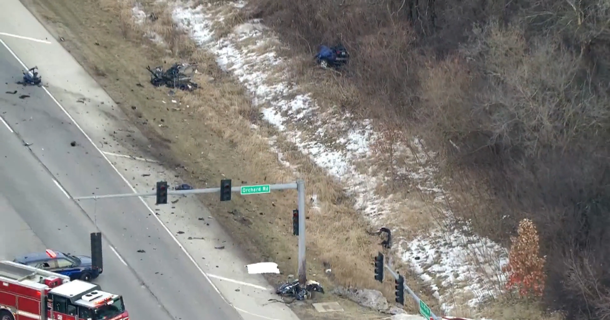 Driver killed when car crashes into pole, fragments into pieces in