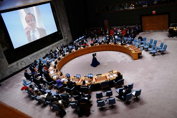 United Nations Security Council holds emergency meeting on Ukraine crisis