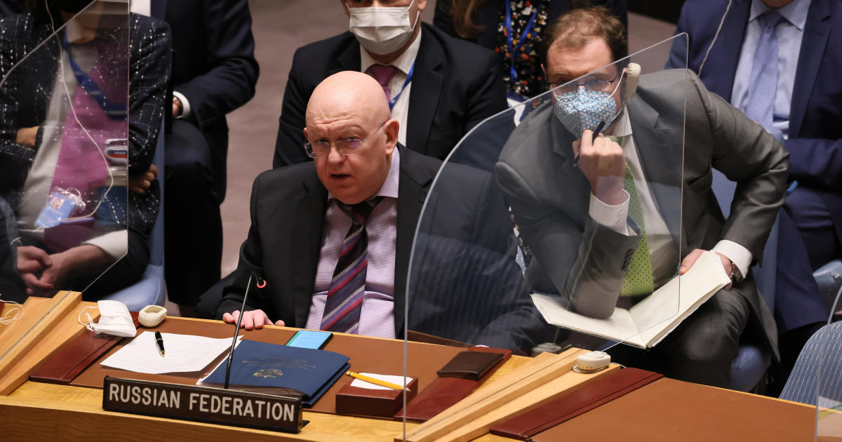 Russia calls U.N. meeting alleging U.S. “military biological activities” in Ukraine — U.S. calls it “false flag effort” – CBS News