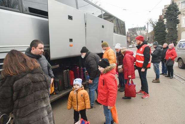 Evacuation of civilians from Odessa 