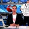 Russian state TV employee interrupts live broadcast with anti-war sign