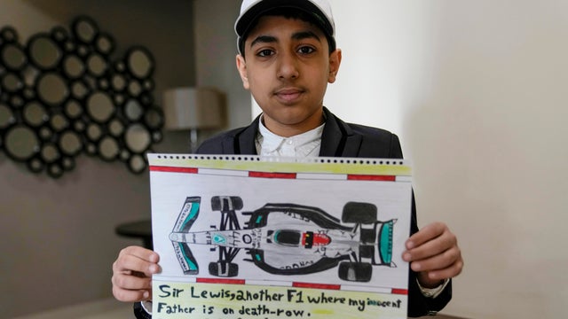 Bahrain GP Hamilton Drawing 