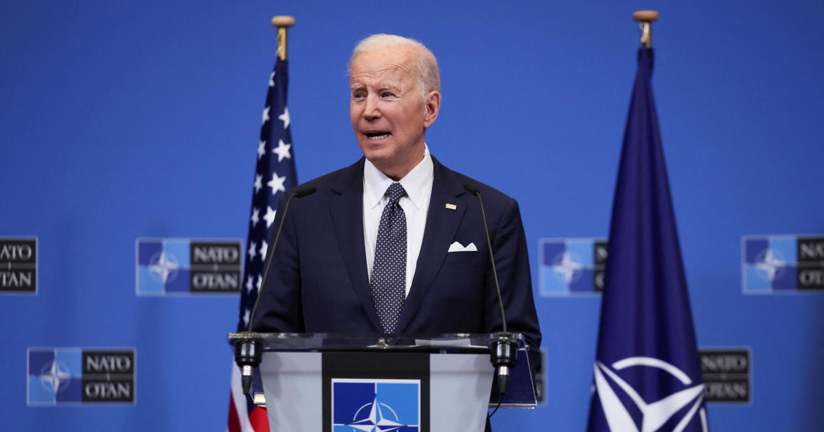 Biden says NATO is united following meeting with allies on Russia-Ukraine war