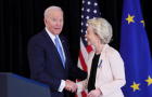 U.S. President Biden meets with European Commission President Von der Leyen, in Brussels