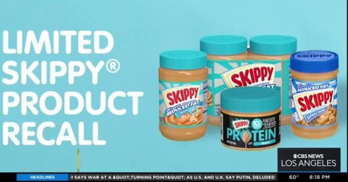 Skippy recalls more than 100,000 pounds of peanut butter CBS Los Angeles