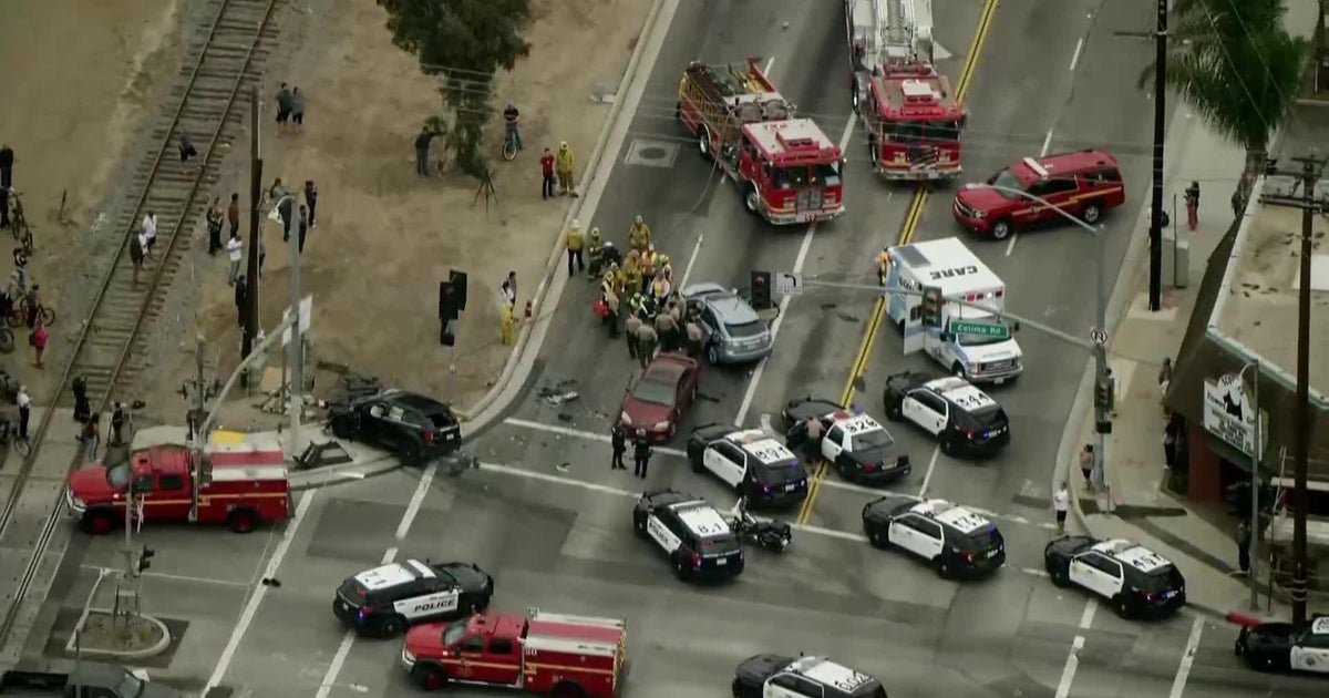 Driver, passenger injured following multivehicle crash in Whittier