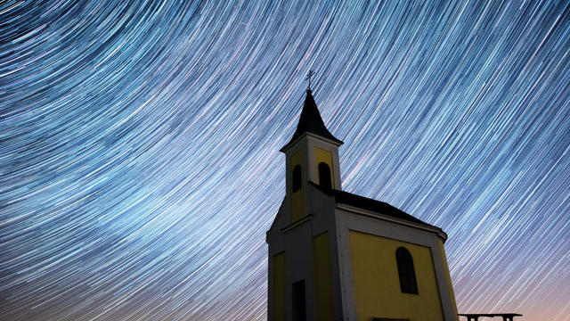 Lyrids Meteor Shower Over Austria 