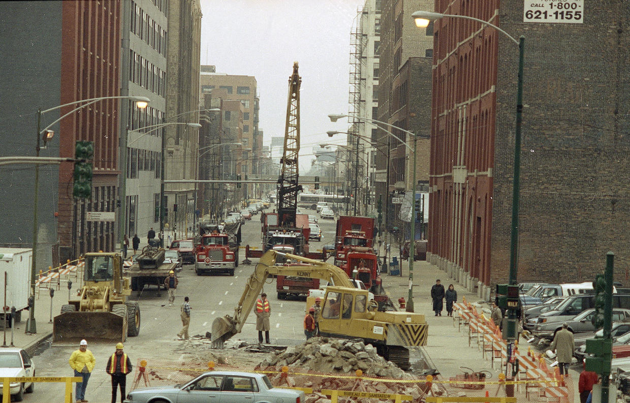 30 years ago today Great Chicago Flood paralyzes Loop businesses CBS