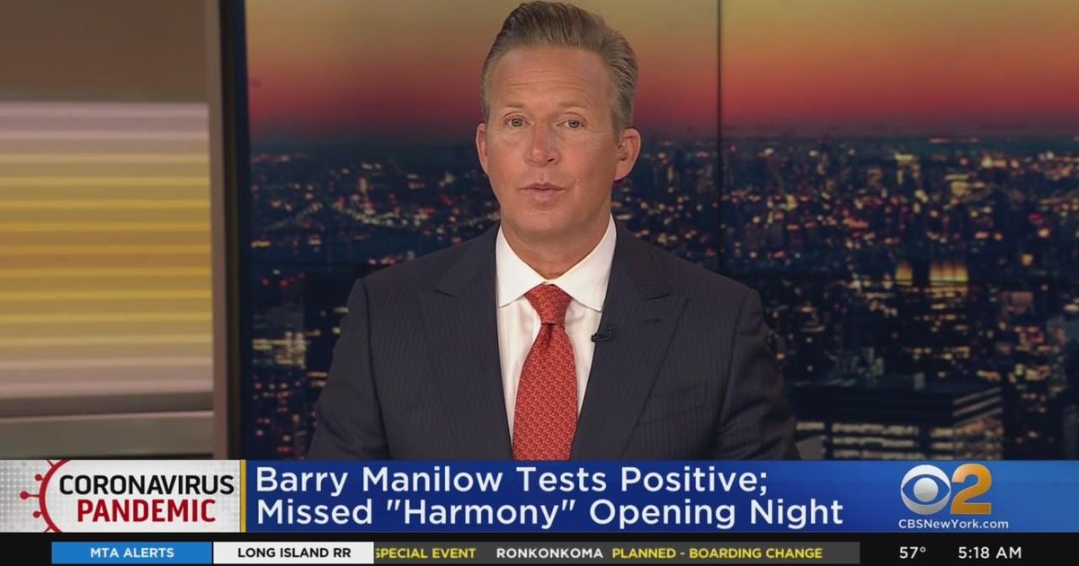 Barry Manilow tests positive for COVID CBS New York
