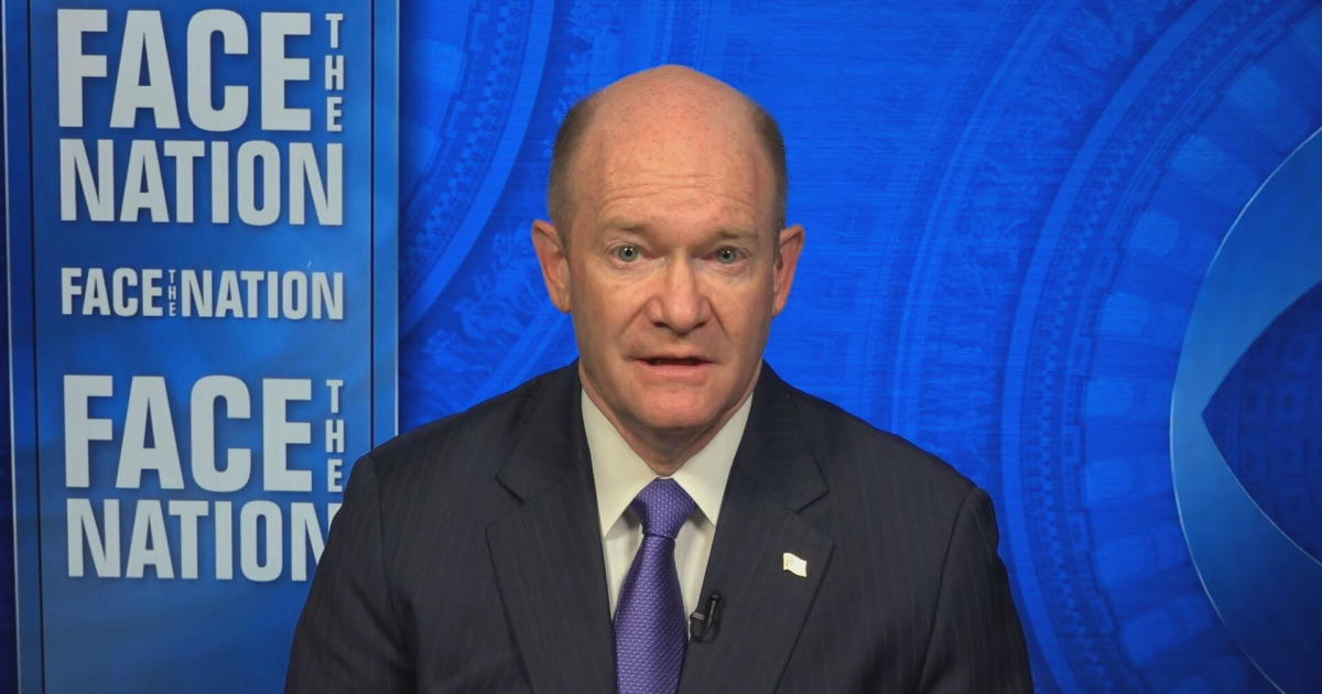 Global COVID relief "critical" to U.S. national security, Coons says