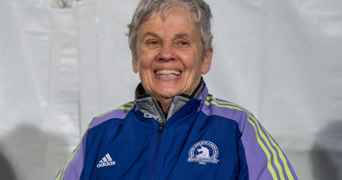 Val Rogosheske made history as one of the first eight women allowed to run the Boston Marathon. She returned 50 years later at 75 to run the course again.