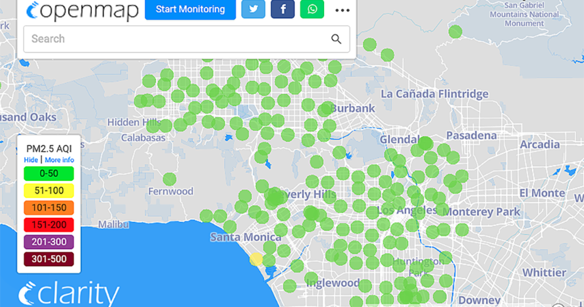 LAUSD unveils air quality monitoring network using sensors at 200 school locations