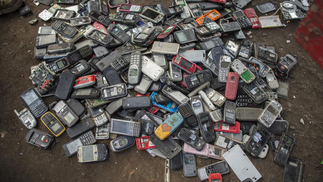 Recycling of electronic scrap in Africa 