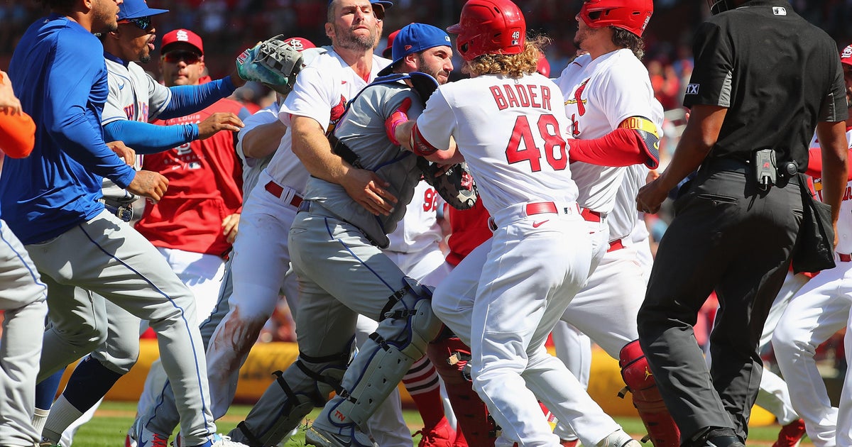 Bench-clearing brawl erupts in 8th inning of Mets' loss to Cardinals - Vimarsana News